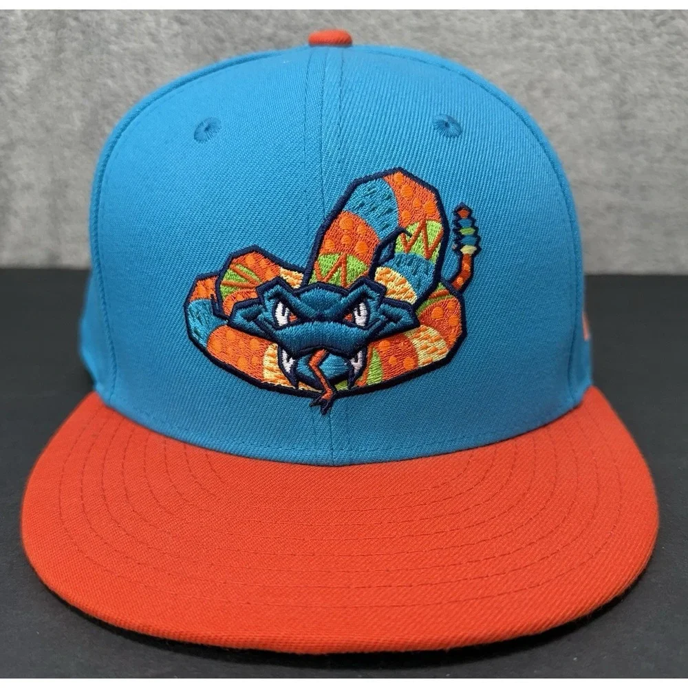 MiLB‎ Wisconsin Timber Rattlers New Era 59FIFTY Los Cascabeles Fitted Hat 7 5/8